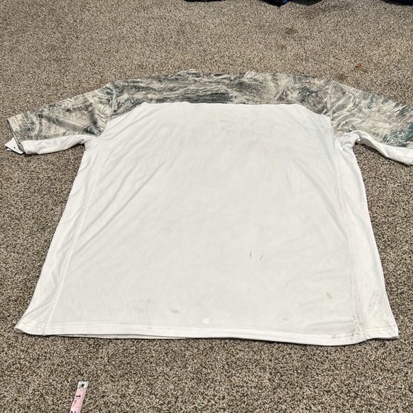 REALTREE FISHING RTF Poly Short Sleeve Tee in Aspect Arctic White size X… - Picture 6 of 8